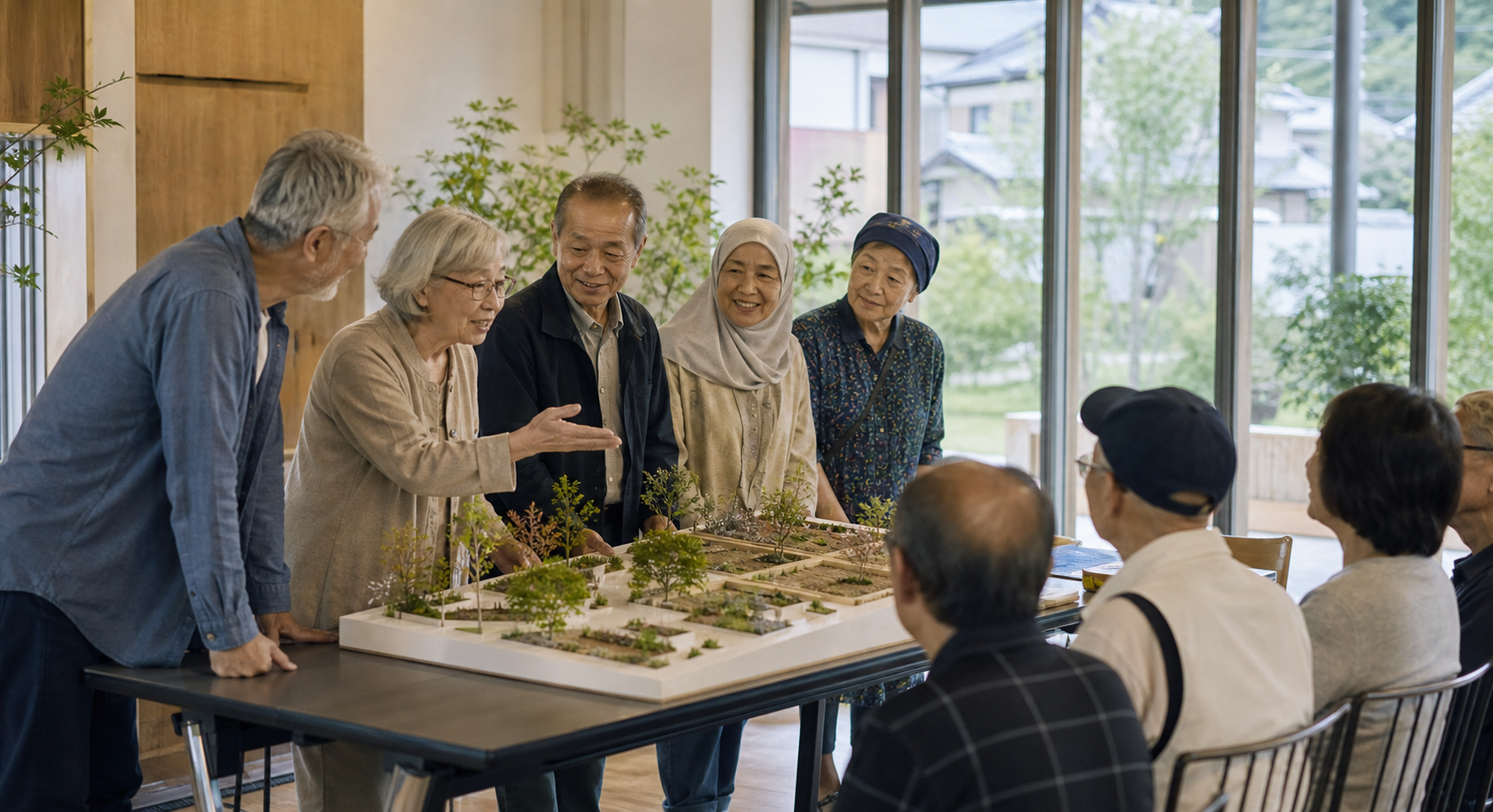 これからの展望を象徴する学びの場面